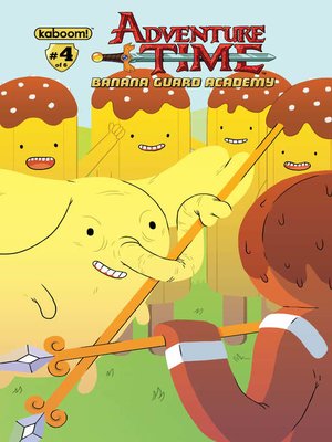 cover image of Adventure Time: Banana Guard Academy (2014), Issue 4